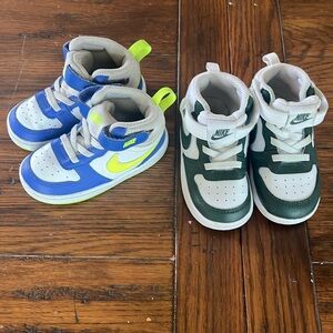 2 pairs Nike Jordan’s toddler boy size 8